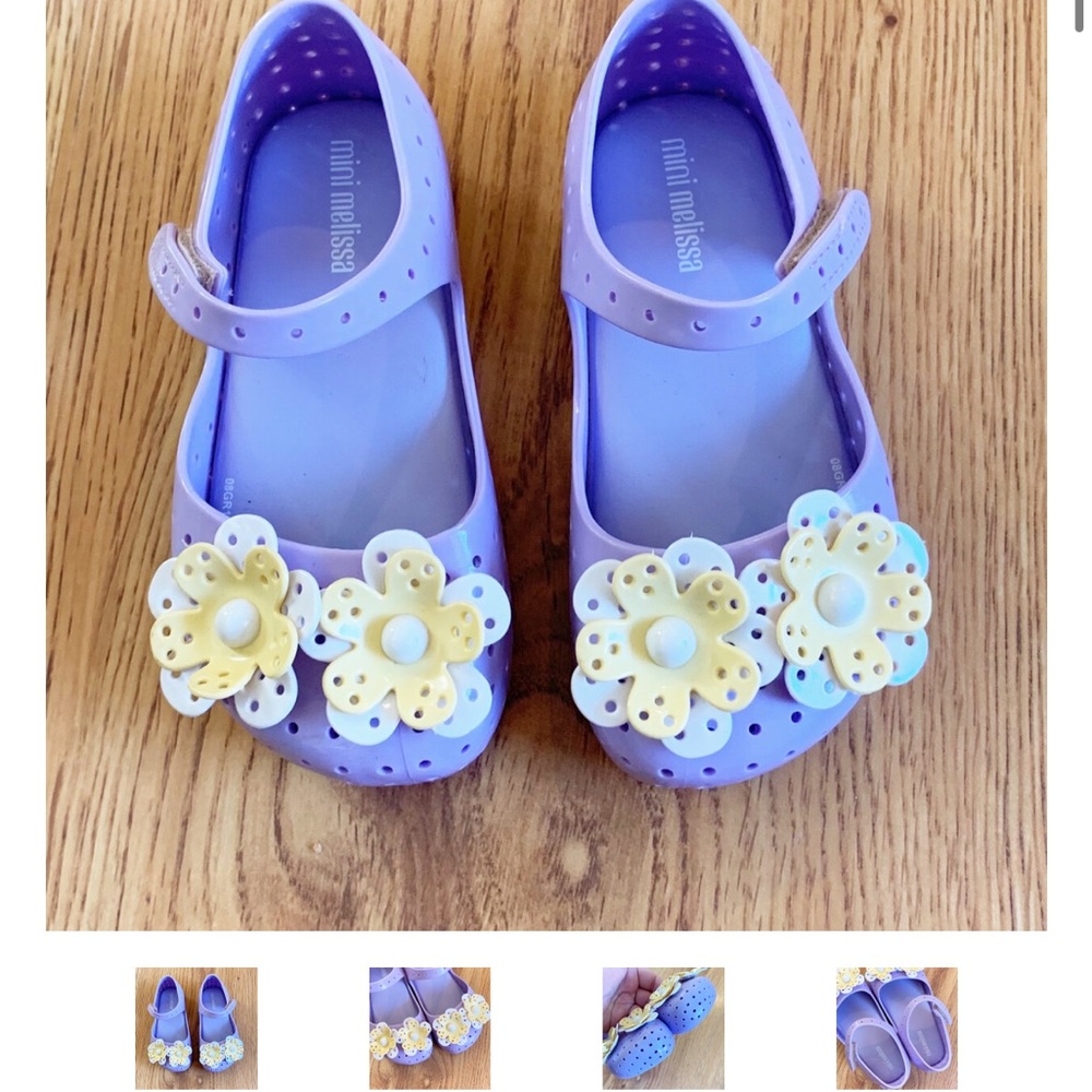 Mini Melissa toddler 7 sandals